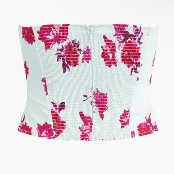 NWT FAVORITE DAUGHTER THE LANAI TOP Summer Peony size 12 - Picture 4 of 10